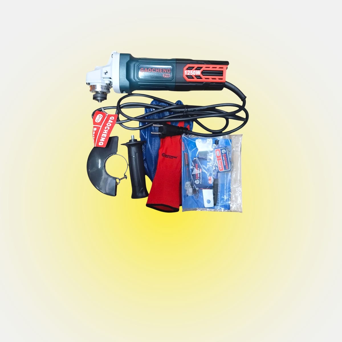 GAOCHENG Professional Angle Grinder – 1250W